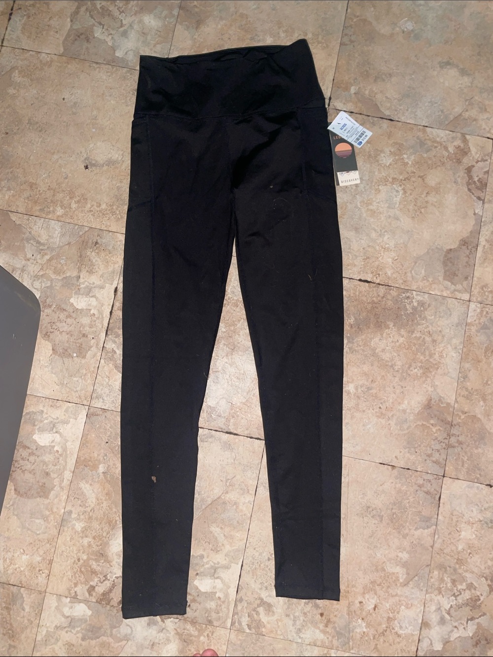High-Waist Black Active Leggings - Women's Performance Leggings